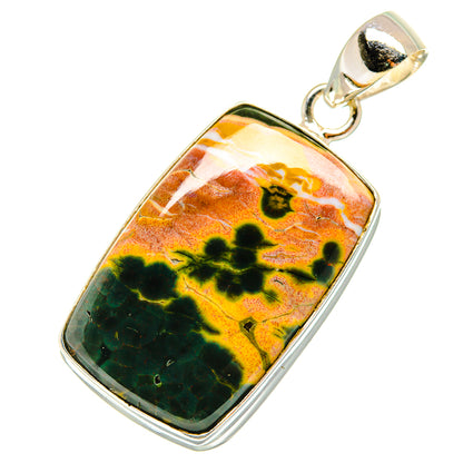 Ocean Jasper Pendants handcrafted by Ana Silver Co - PD8419