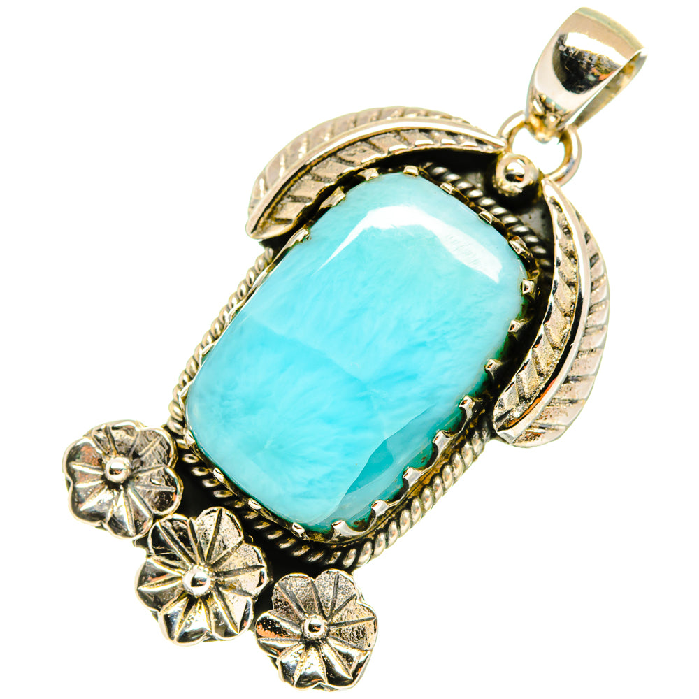 Larimar Pendants handcrafted by Ana Silver Co - PD8422