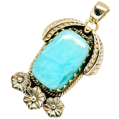 Larimar Pendants handcrafted by Ana Silver Co - PD8422