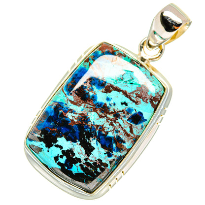 Shattuckite Pendants handcrafted by Ana Silver Co - PD8423