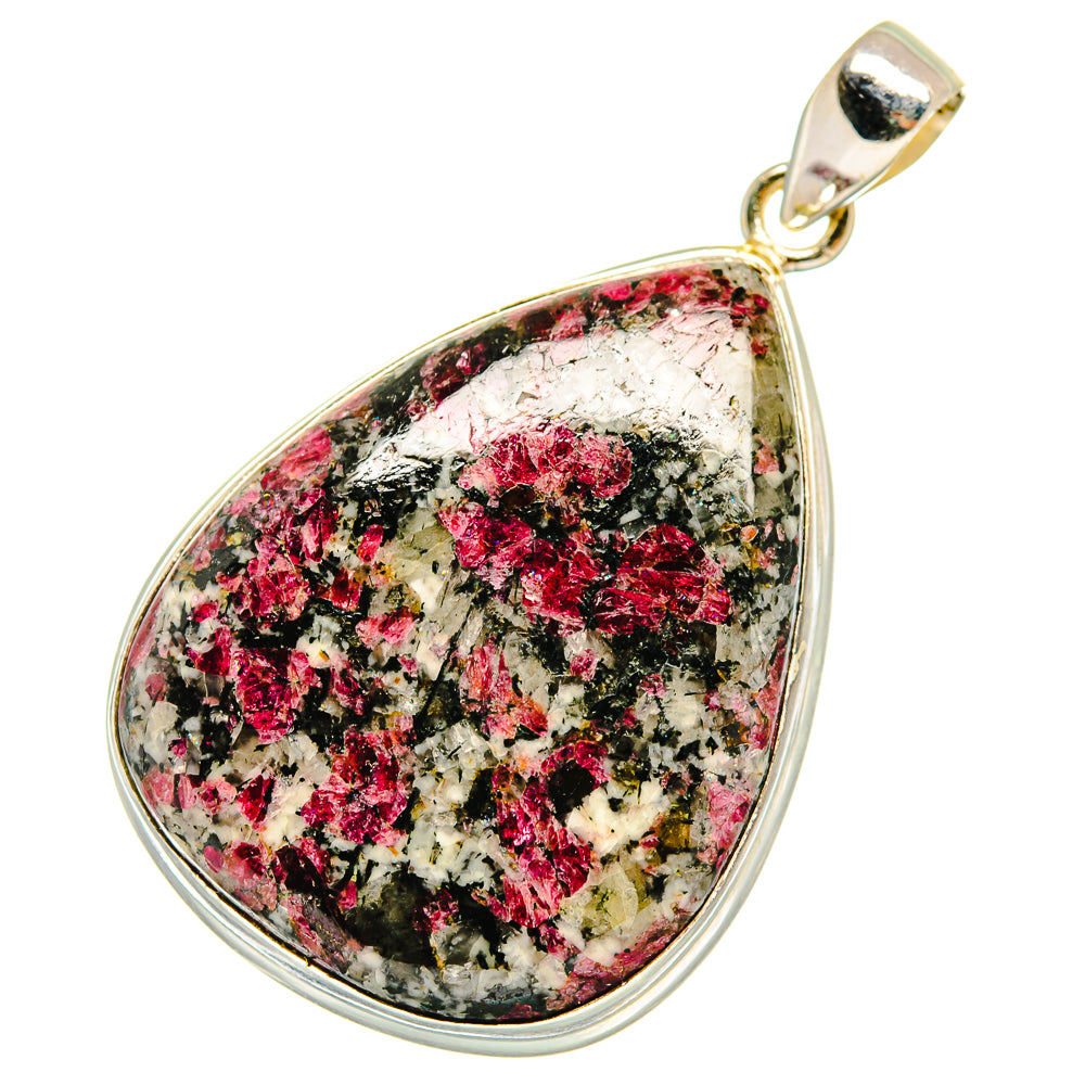 Russian Eudialyte Pendants handcrafted by Ana Silver Co - PD8428