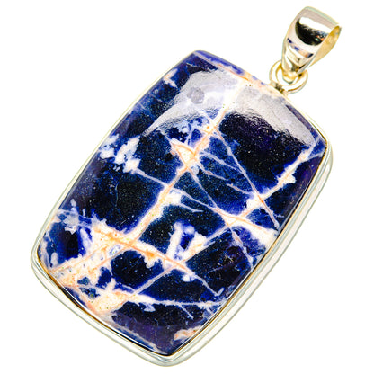 Sodalite Pendants handcrafted by Ana Silver Co - PD8434