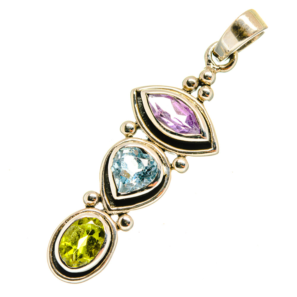 Amethyst Pendants handcrafted by Ana Silver Co - PD8445