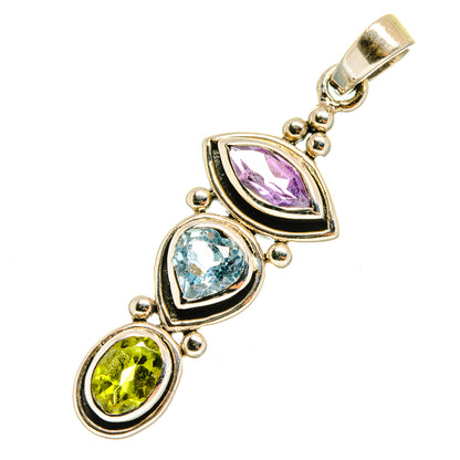 Amethyst Pendants handcrafted by Ana Silver Co - PD8445