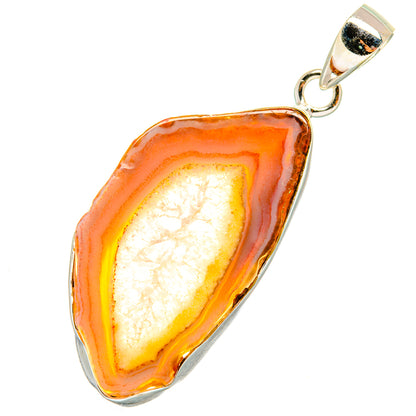 Geode Slice Pendants handcrafted by Ana Silver Co - PD8454