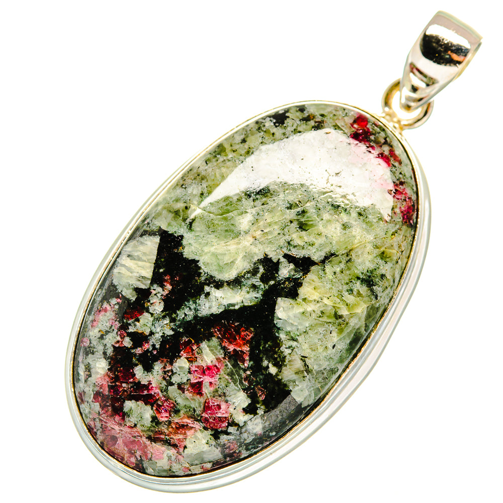 Russian Eudialyte Pendants handcrafted by Ana Silver Co - PD8460