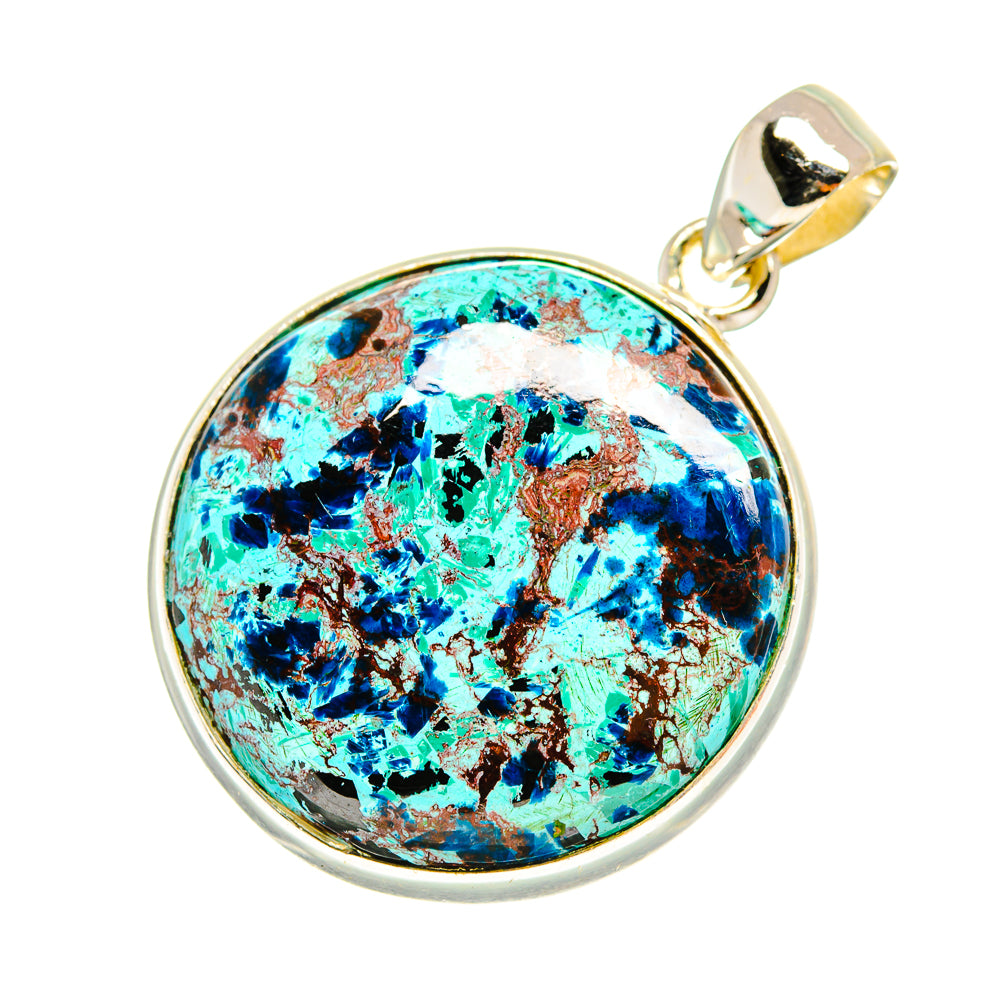 Shattuckite Pendants handcrafted by Ana Silver Co - PD8461