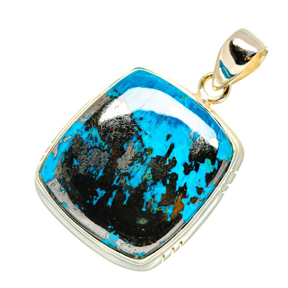 Shattuckite Pendants handcrafted by Ana Silver Co - PD8462