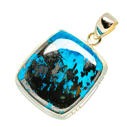 Shattuckite Pendants handcrafted by Ana Silver Co - PD8462