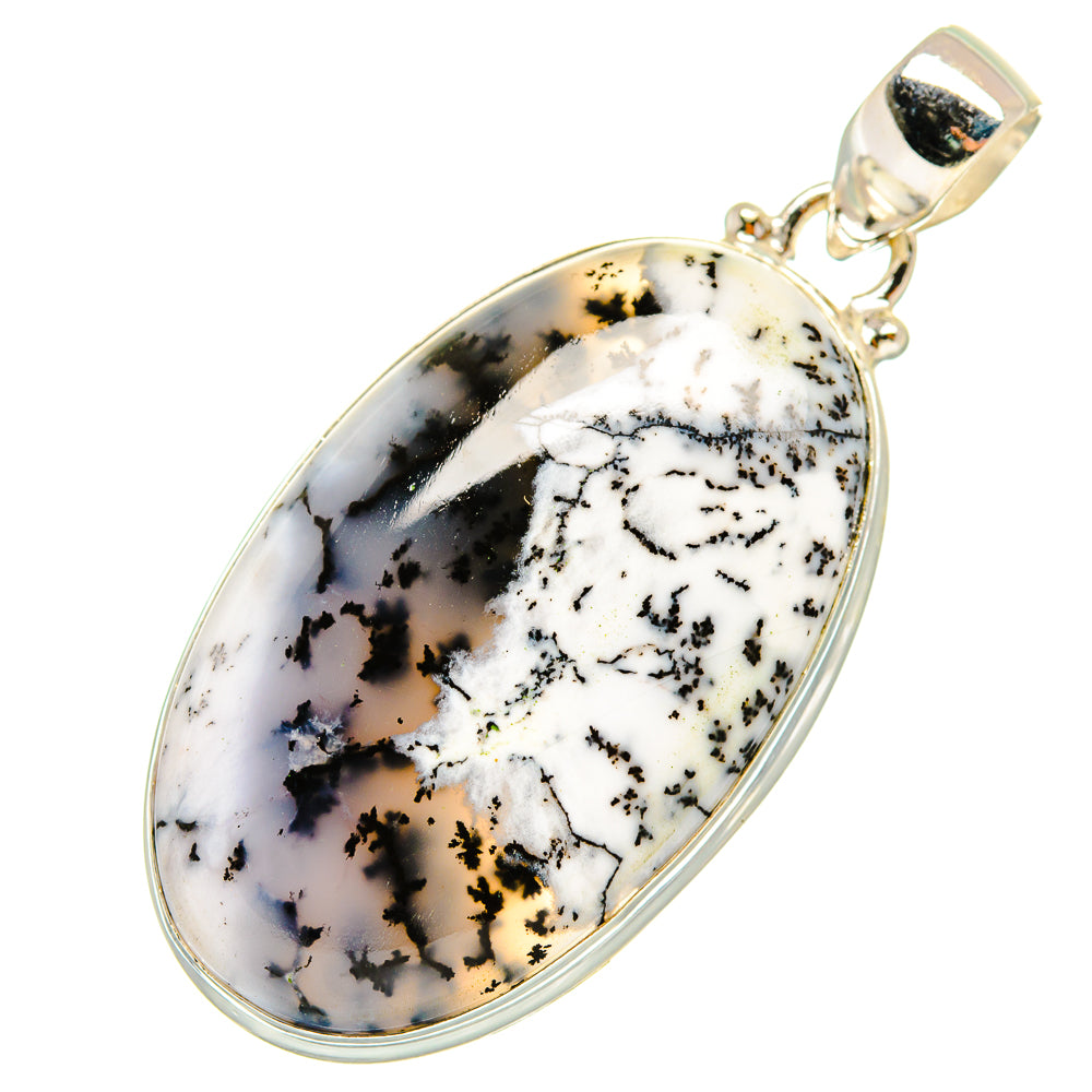 Dendritic Opal Pendants handcrafted by Ana Silver Co - PD8463