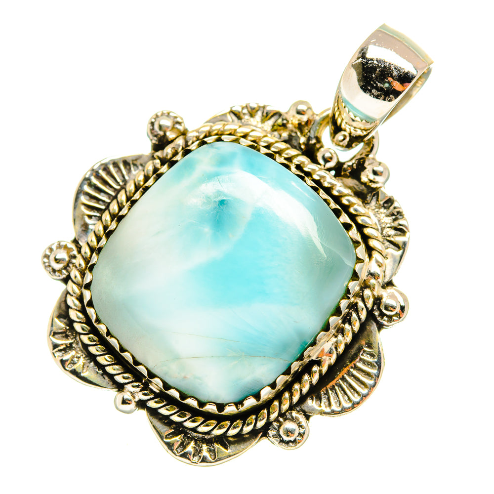 Larimar Pendants handcrafted by Ana Silver Co - PD8464