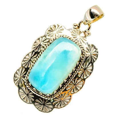 Larimar Pendants handcrafted by Ana Silver Co - PD8465