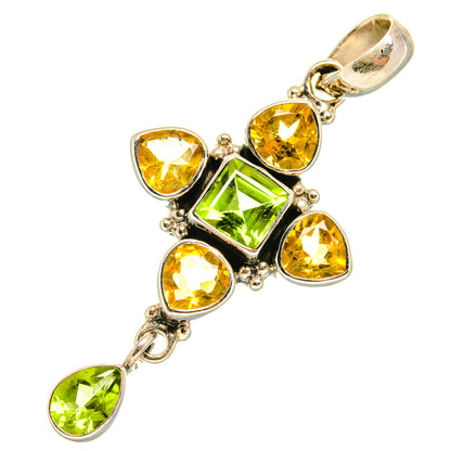 Peridot Pendants handcrafted by Ana Silver Co - PD8471