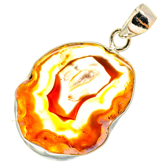 Geode Slice Pendants handcrafted by Ana Silver Co - PD8474
