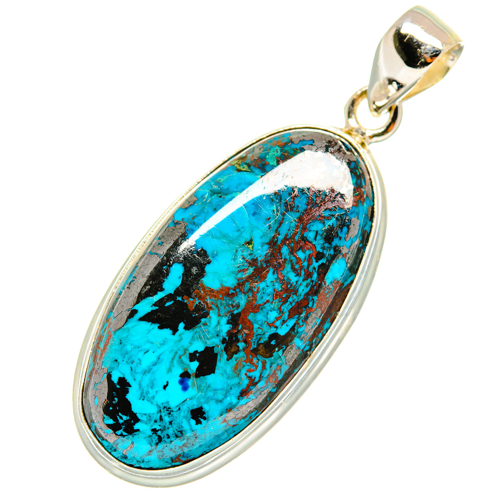 Shattuckite Pendants handcrafted by Ana Silver Co - PD8483