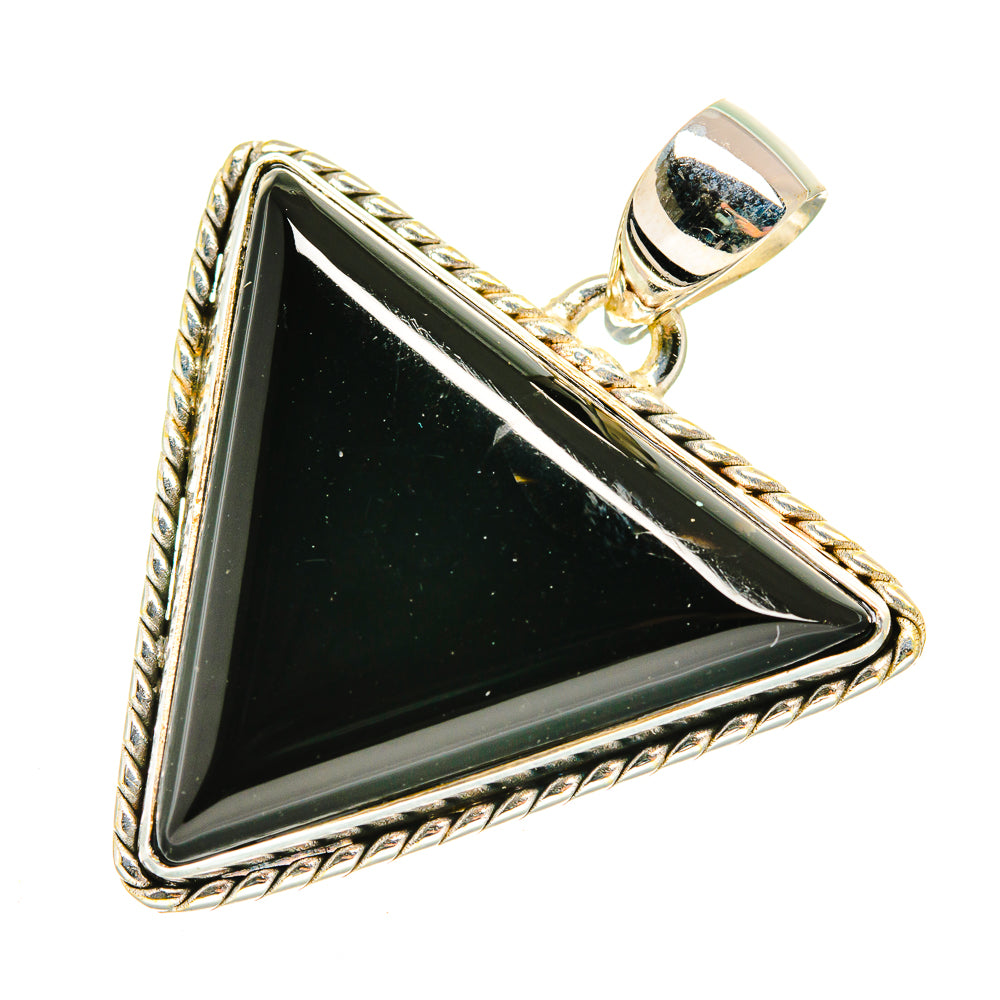 Black Onyx Pendants handcrafted by Ana Silver Co - PD8485