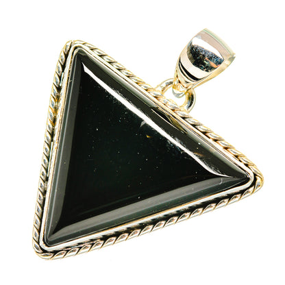 Black Onyx Pendants handcrafted by Ana Silver Co - PD8485