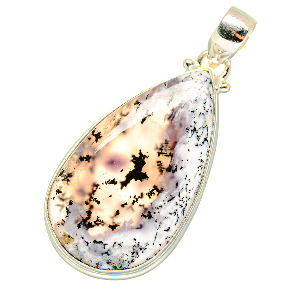 Dendritic Opal Pendants handcrafted by Ana Silver Co - PD8498
