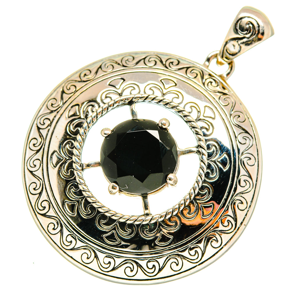 Black Onyx Pendants handcrafted by Ana Silver Co - PD8509