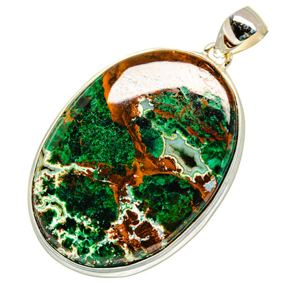 Chrysocolla Pendants handcrafted by Ana Silver Co - PD8523