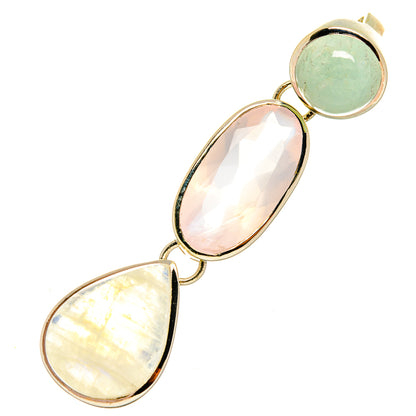 Rainbow Moonstone Pendants handcrafted by Ana Silver Co - PD8526