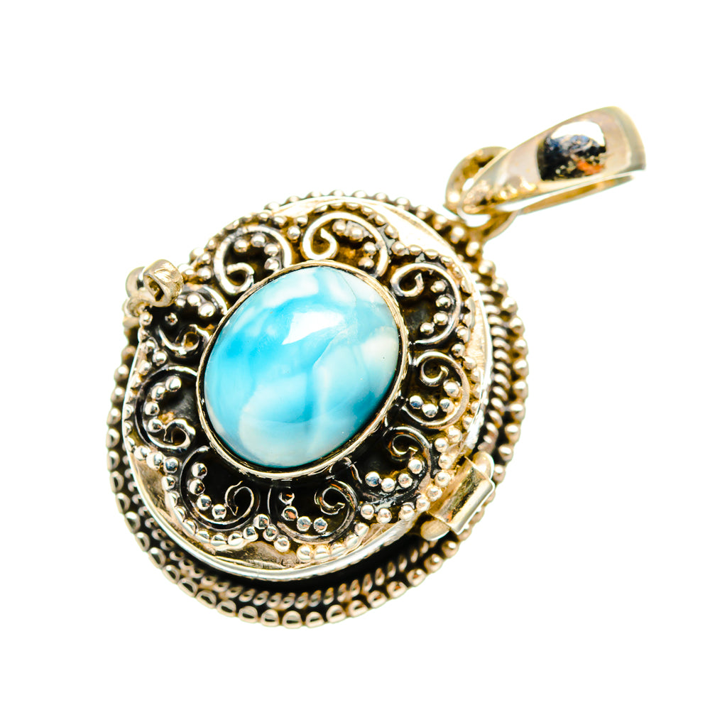 Larimar Pendants handcrafted by Ana Silver Co - PD8564