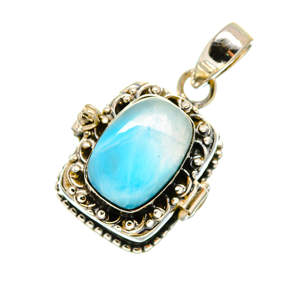 Larimar Pendants handcrafted by Ana Silver Co - PD8565