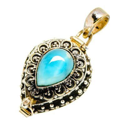 Larimar Pendants handcrafted by Ana Silver Co - PD8566