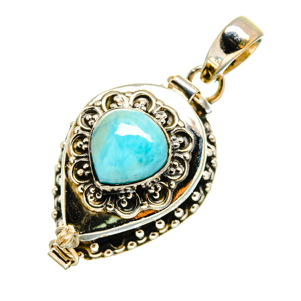 Larimar Pendants handcrafted by Ana Silver Co - PD8567