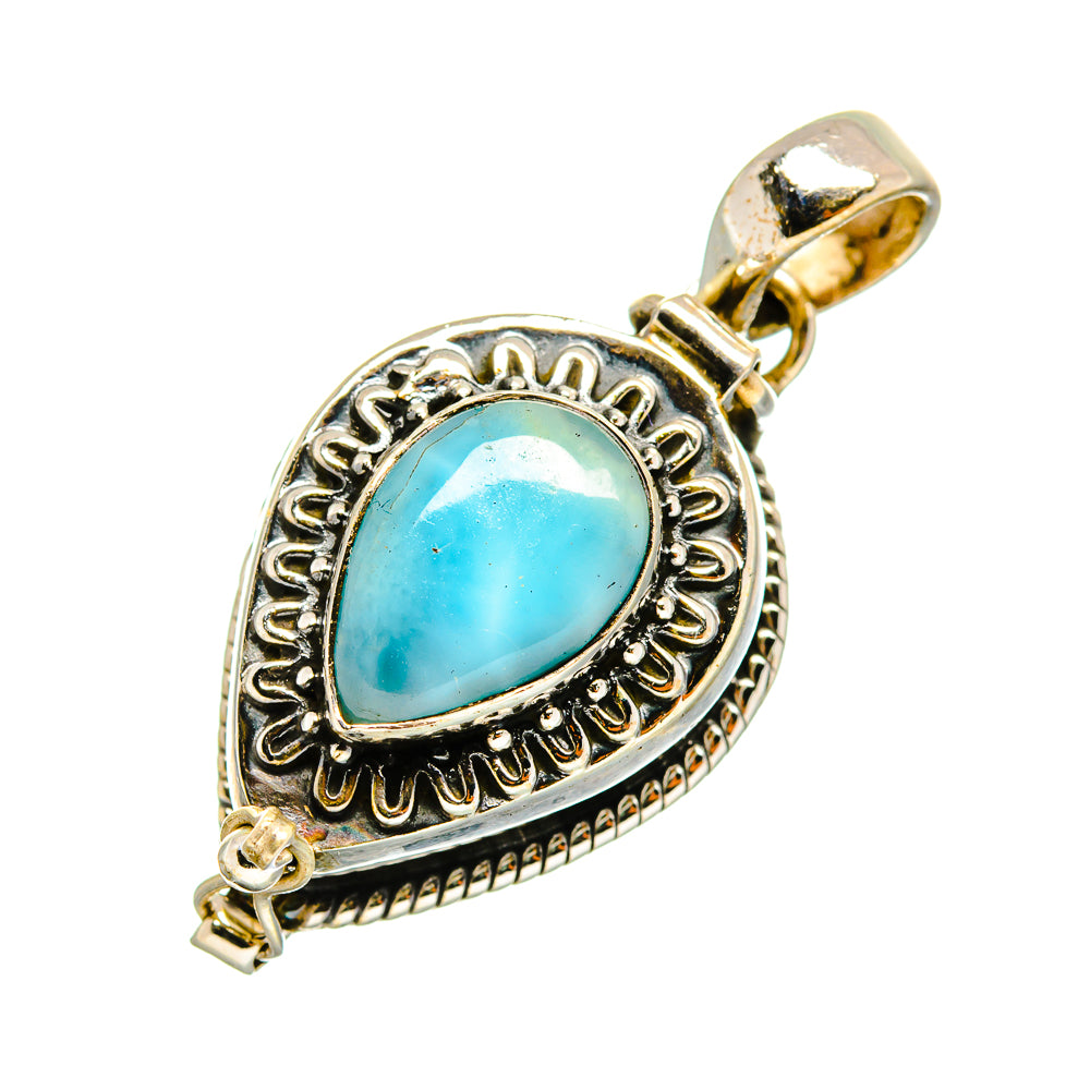 Larimar Pendants handcrafted by Ana Silver Co - PD8568