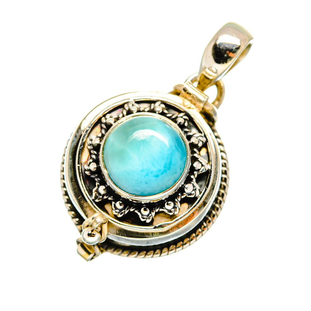 Larimar Pendants handcrafted by Ana Silver Co - PD8571