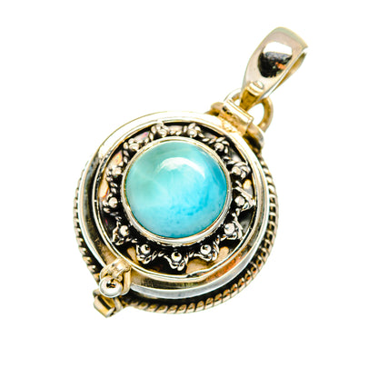 Larimar Pendants handcrafted by Ana Silver Co - PD8571