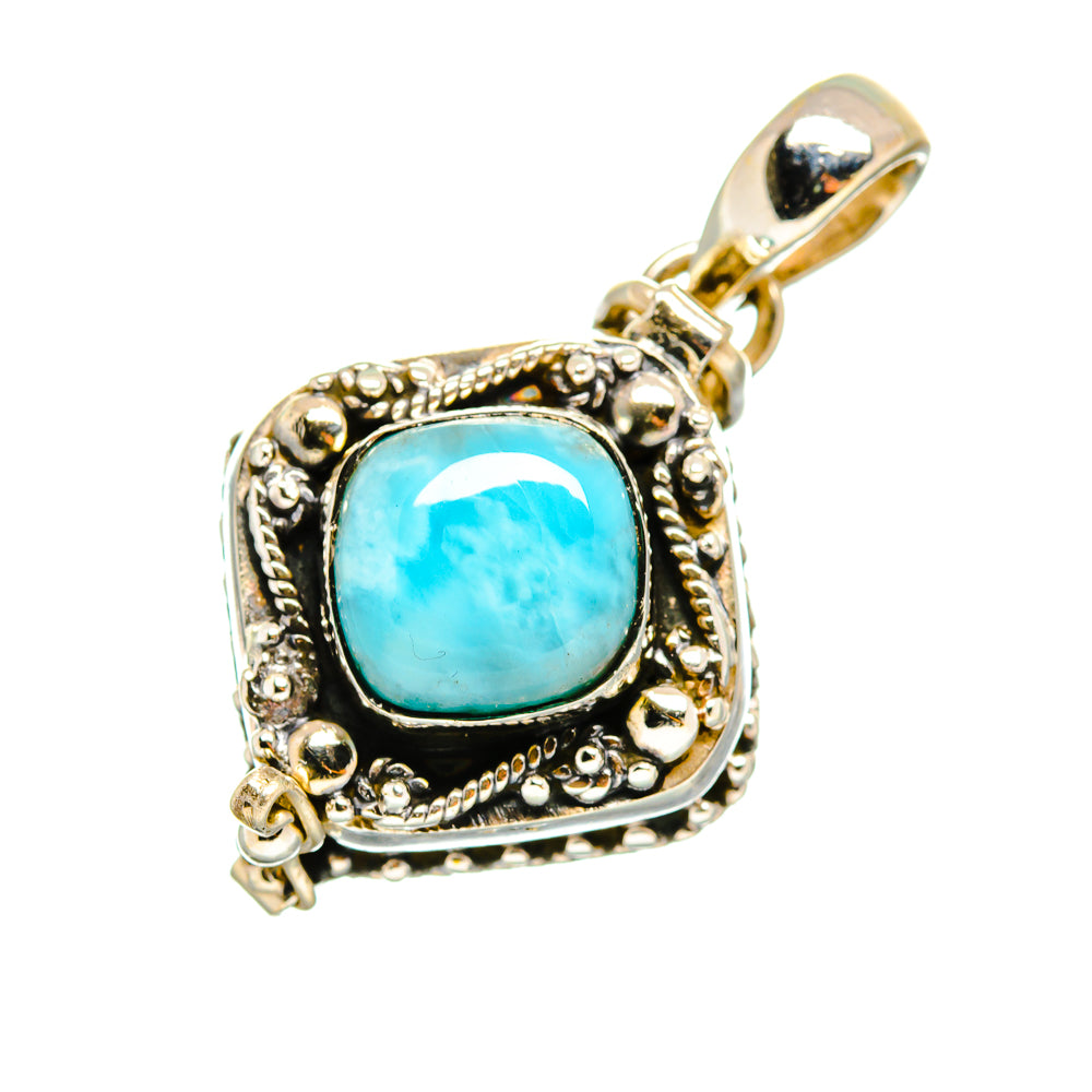 Larimar Pendants handcrafted by Ana Silver Co - PD8572