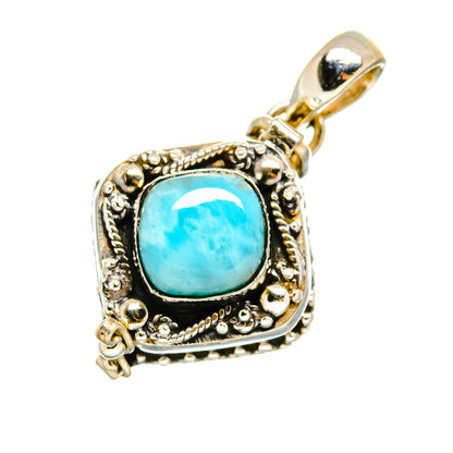Larimar Pendants handcrafted by Ana Silver Co - PD8572