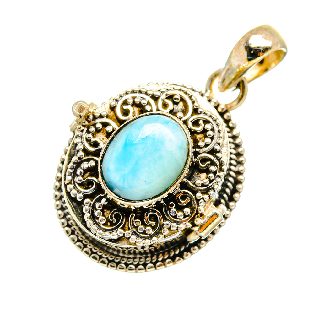 Larimar Pendants handcrafted by Ana Silver Co - PD8574