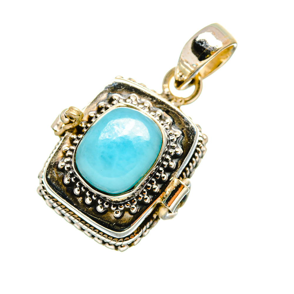 Larimar Pendants handcrafted by Ana Silver Co - PD8576