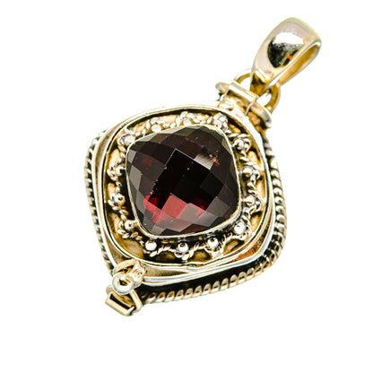 Garnet Pendants handcrafted by Ana Silver Co - PD8581