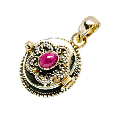 Ruby Pendants handcrafted by Ana Silver Co - PD8585
