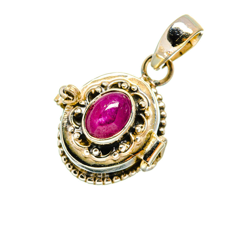 Ruby Pendants handcrafted by Ana Silver Co - PD8589
