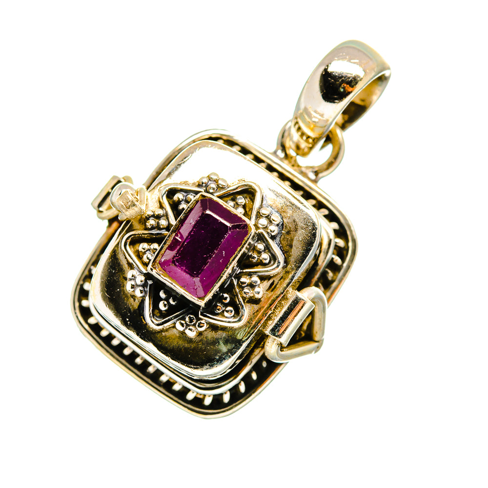 Ruby Pendants handcrafted by Ana Silver Co - PD8591