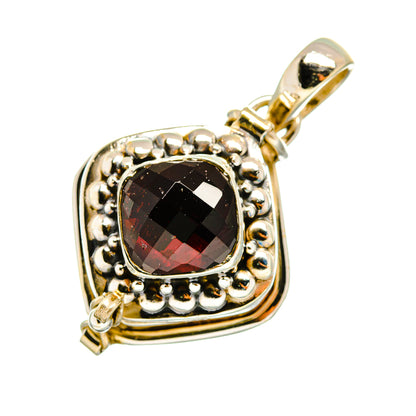 Garnet Pendants handcrafted by Ana Silver Co - PD8594