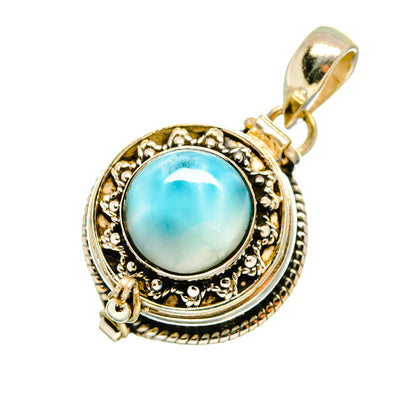 Larimar Pendants handcrafted by Ana Silver Co - PD8597