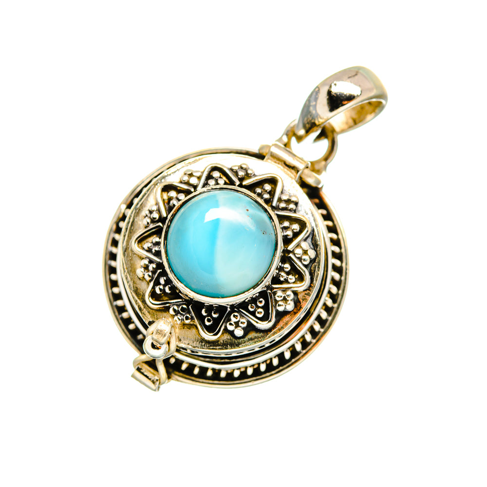 Larimar Pendants handcrafted by Ana Silver Co - PD8611