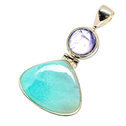Larimar Pendants handcrafted by Ana Silver Co - PD8616