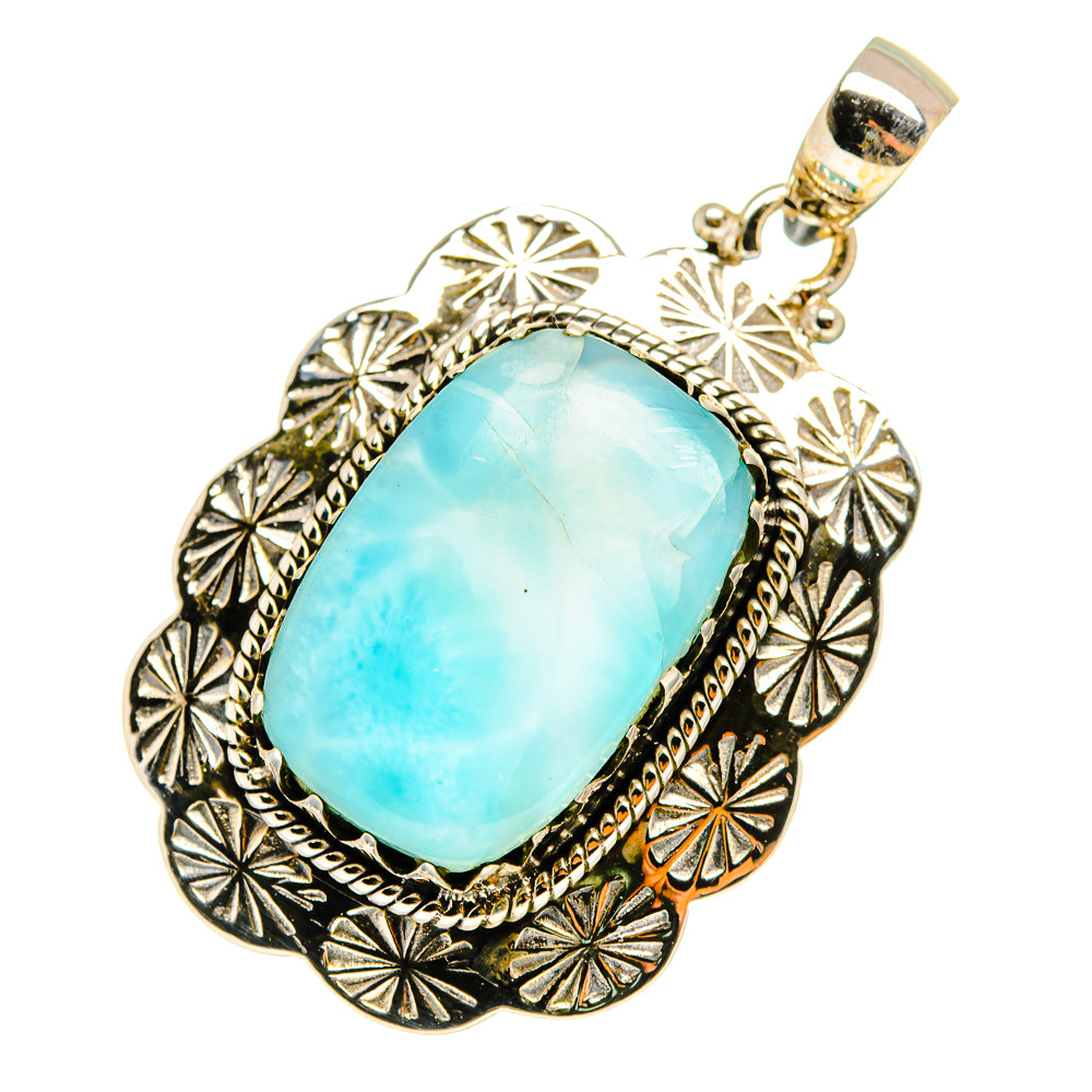 Larimar Pendants handcrafted by Ana Silver Co - PD8617