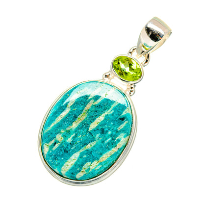 Amazonite Pendants handcrafted by Ana Silver Co - PD8628