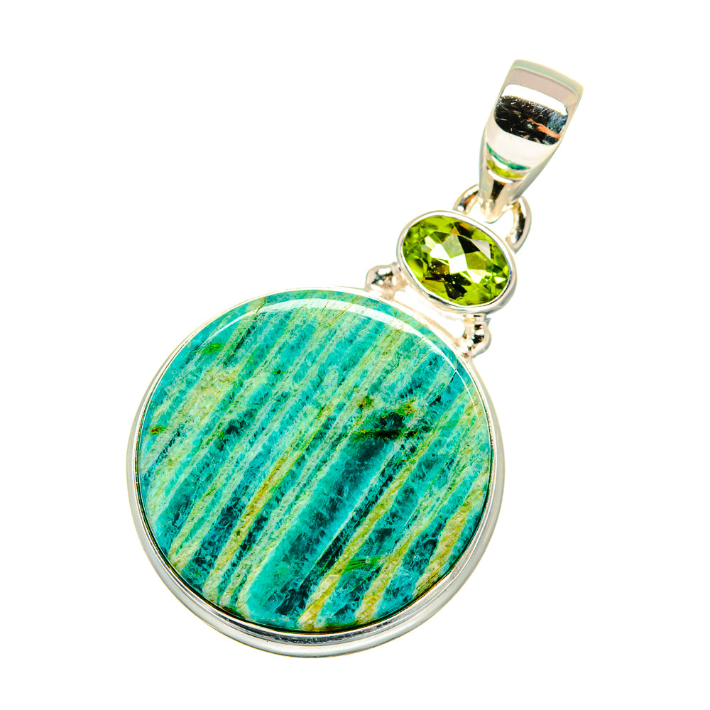 Amazonite Pendants handcrafted by Ana Silver Co - PD8629