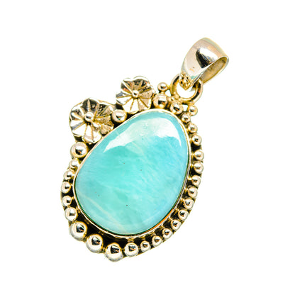Larimar Pendants handcrafted by Ana Silver Co - PD8630