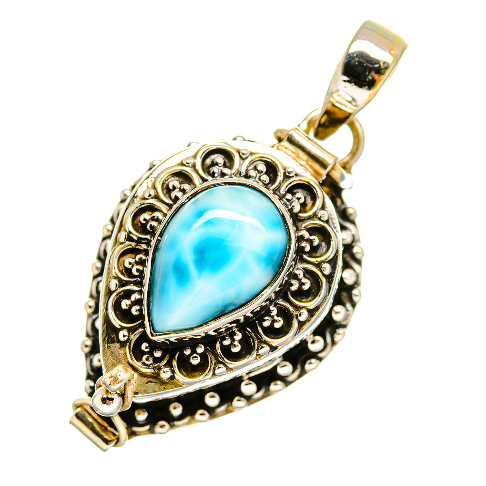 Larimar Pendants handcrafted by Ana Silver Co - PD8632