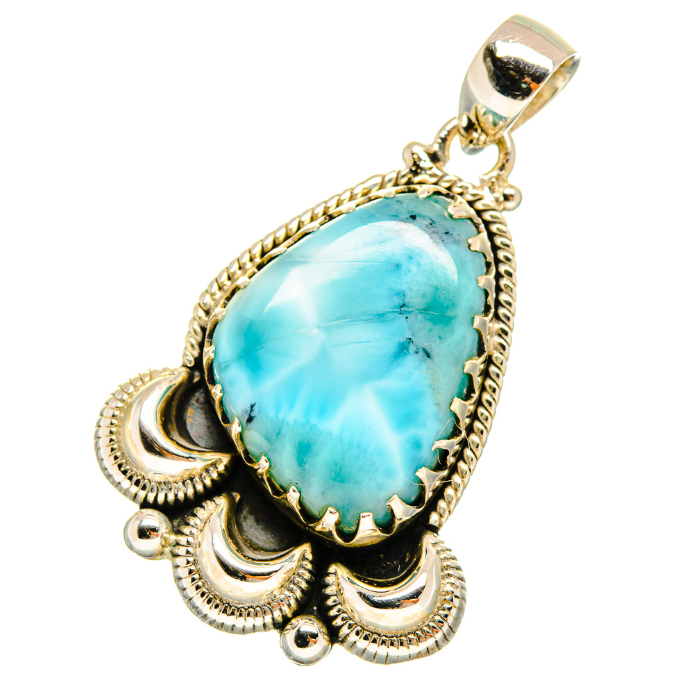 Larimar Pendants handcrafted by Ana Silver Co - PD8648
